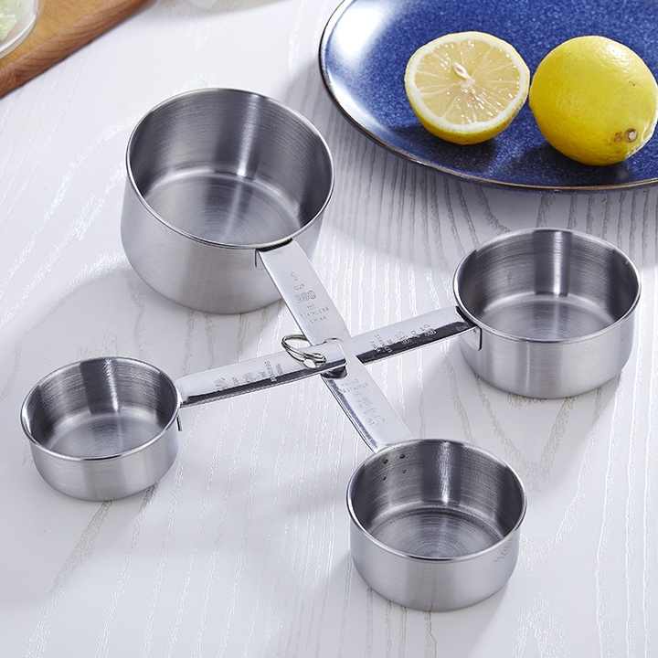 Measuring Cups Set Stainless Steel (MUN-1120391)