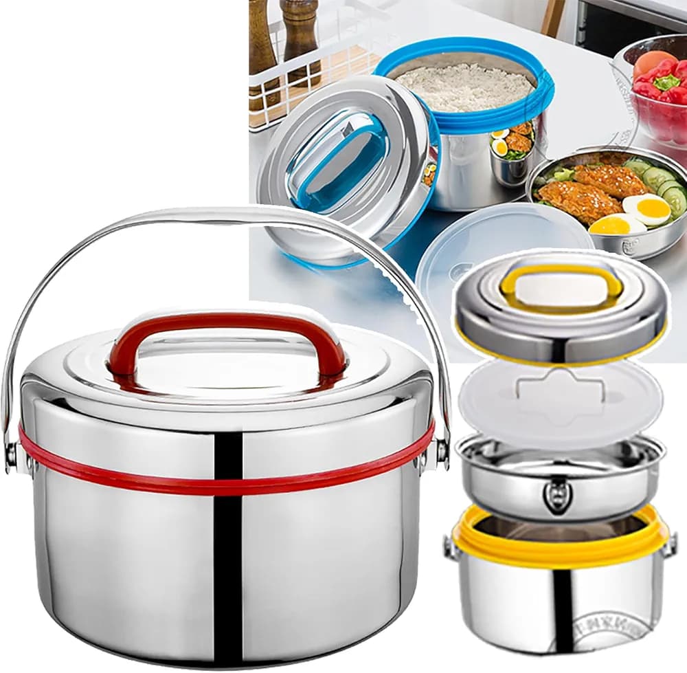 Stainless Steel Insulated Lunch Box (MUN-1112186)