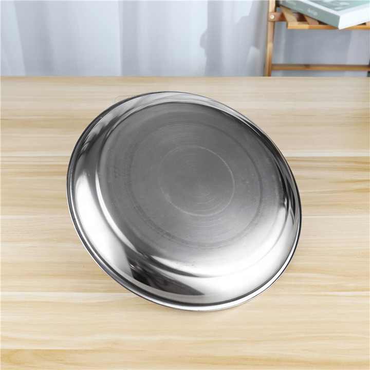 Serving Tray- Silver Stainless Steel (MUN-1111340)