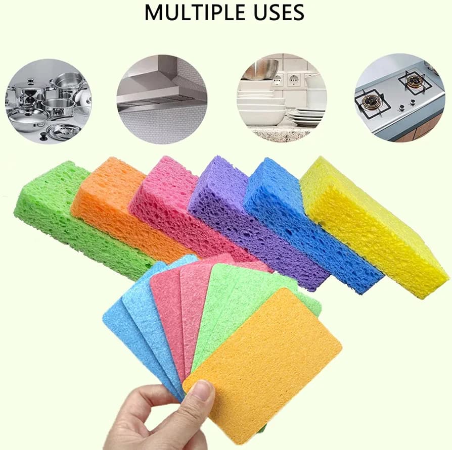 Scrubbing cleaning sponges(MUN-1115711)