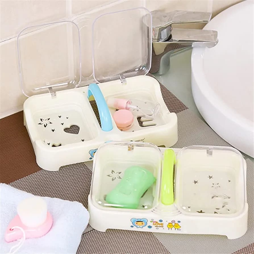 Bathroom Soap Dish with Lid (MUN-1118955)