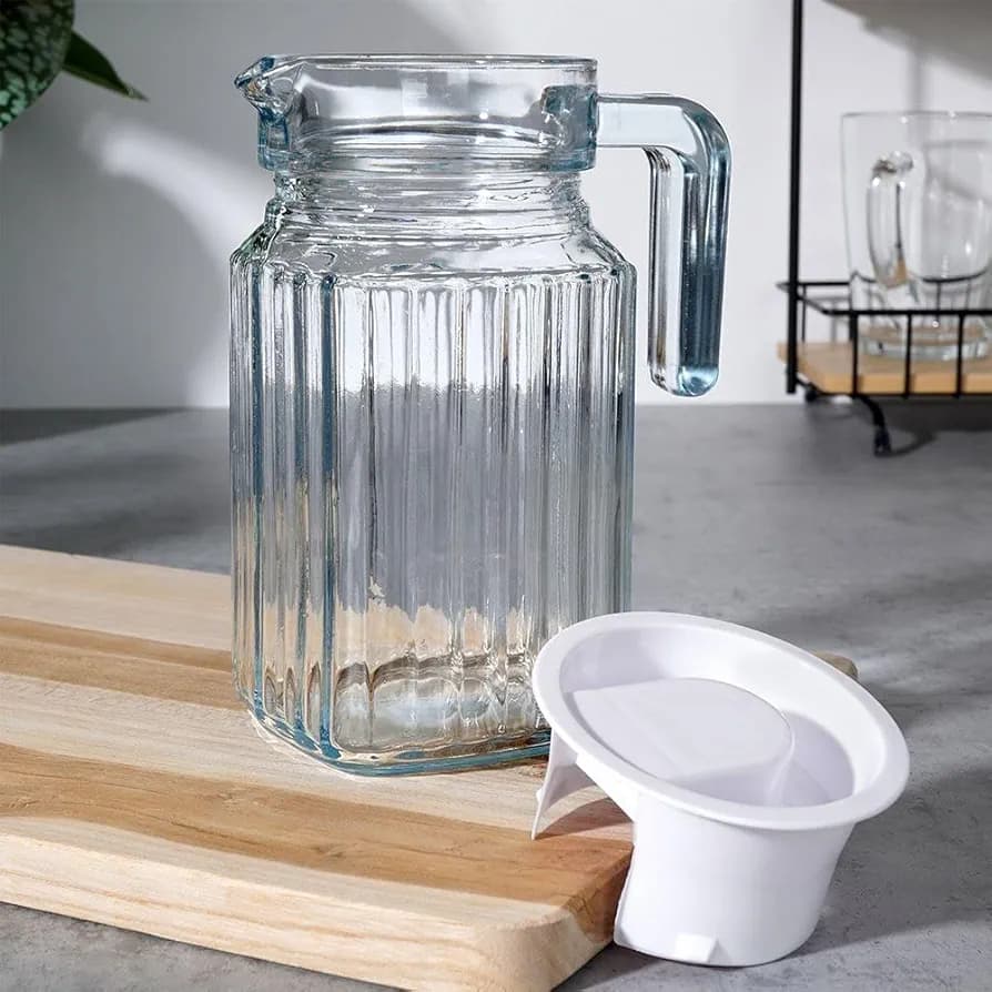 GLASS WATER JUG SQUARE 500ML