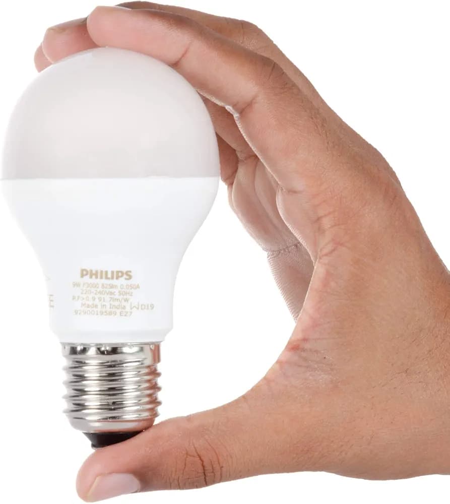 Screw Type Bulb 3000k E27 / PHILIPS Ace Saver 10.5W Eye Comfort Crystal White