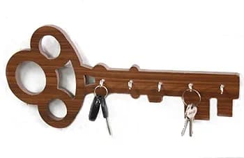 WOODEN KEY HOLDER