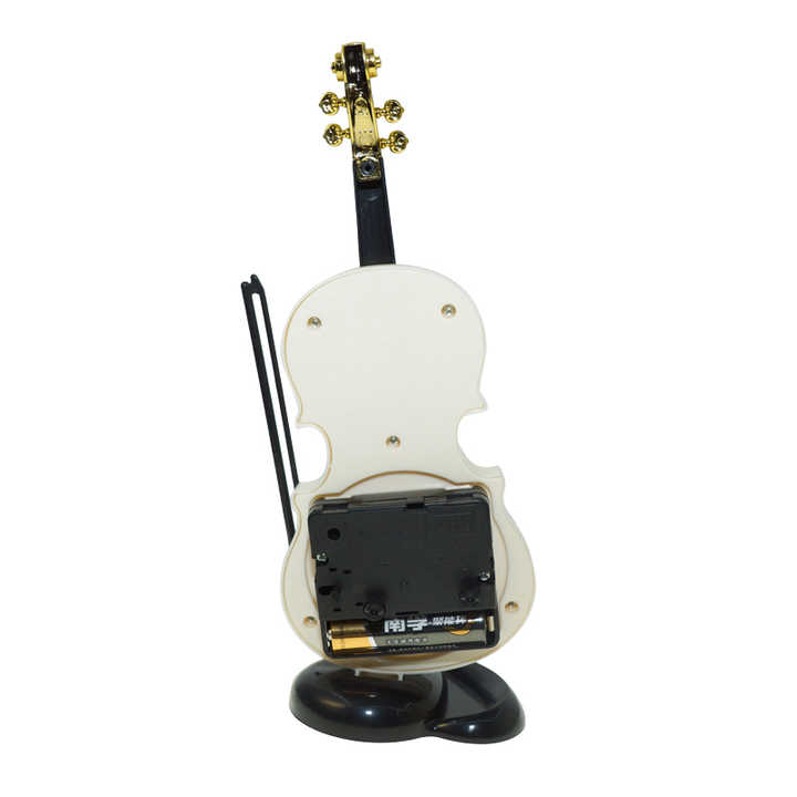 VIOLIN TABLE CLOCK