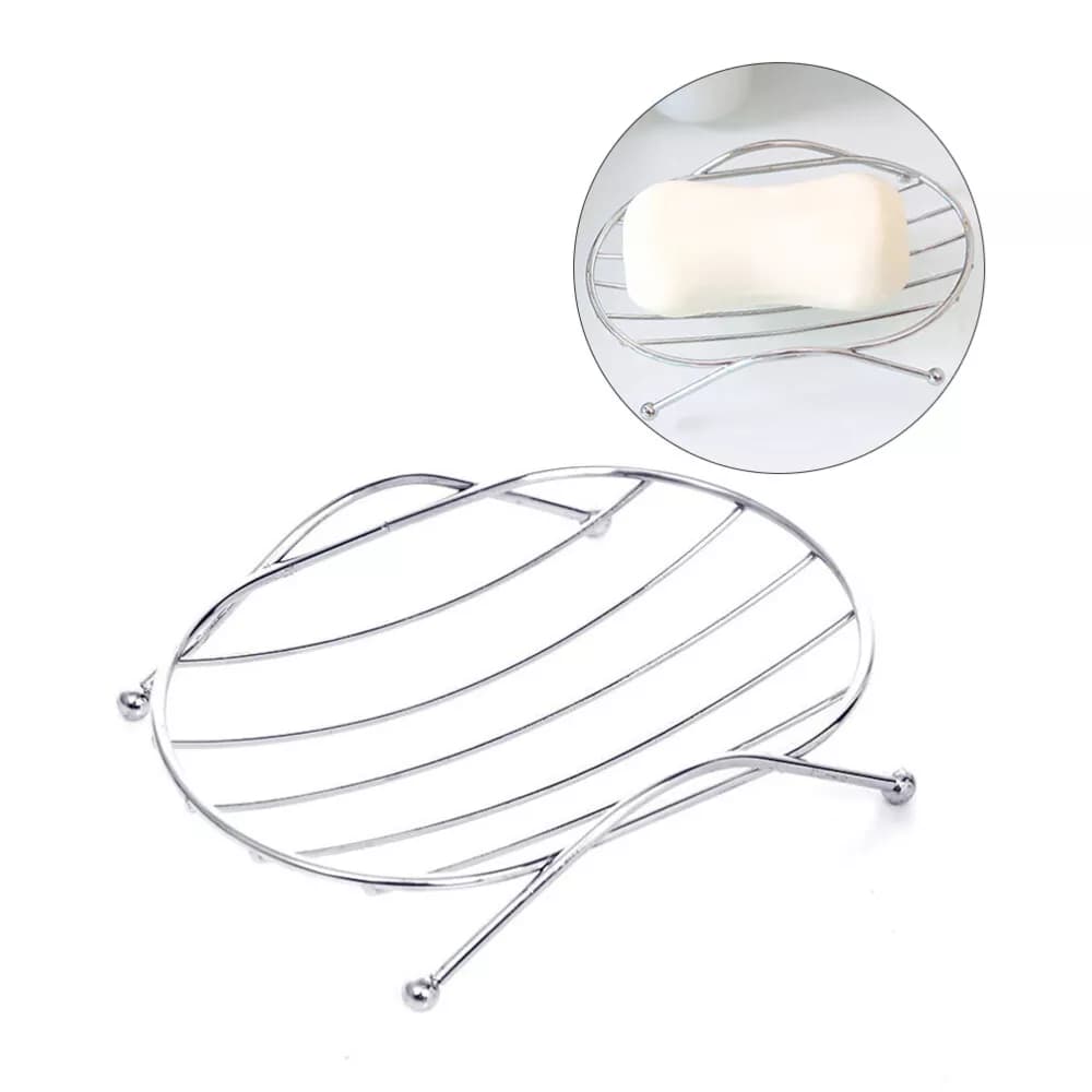 SOAP DISH STAINLESS STEEL 