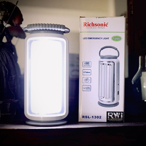 RICHSONIC 2 Tube Rechargeable LED Emergency Light (MUN-1123264)