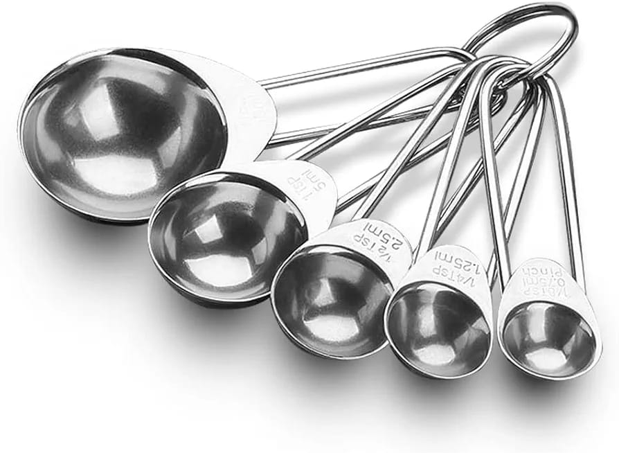 Measuring Spoon 4Pcs Stainless Steel 