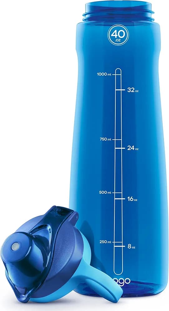 Pogo BPA-Free Plastic Water Bottle with Chug Lid (MUN-1112940)