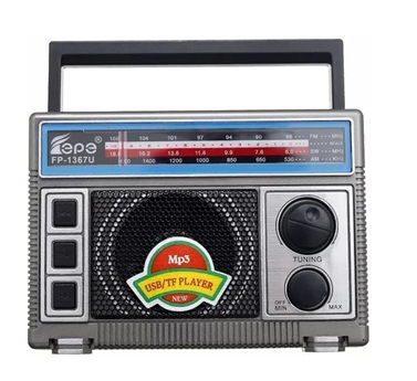 EPE FB-1367U Radio Music Player AM/FM/SW??-??Grey (RDO016)