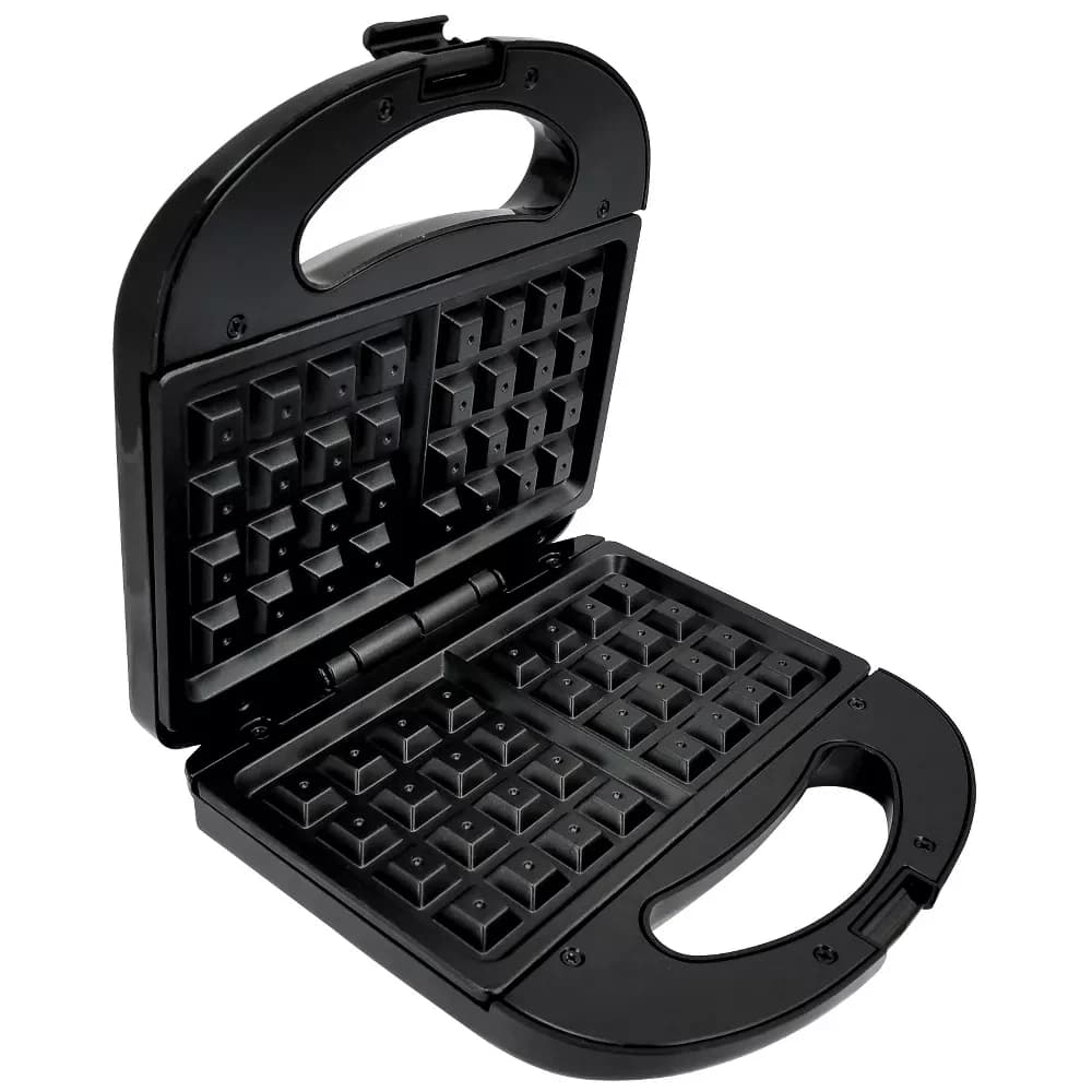 Mitshu 2 Slice Delight Waffle Maker - White, 750 W (TOS008)