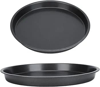 Round Pizza Baking Pan / Tray NonStick??24cm (TRY089)