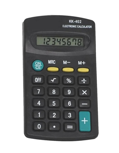 Mini Calculator - KK402 for Simple Math Operations (CAL010)