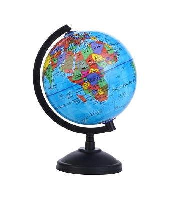 360 Degree World Map Globe??Ball - 20CM (OTH511)