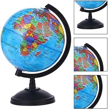 360 Degree World Map Globe??Ball - 20CM (OTH511)