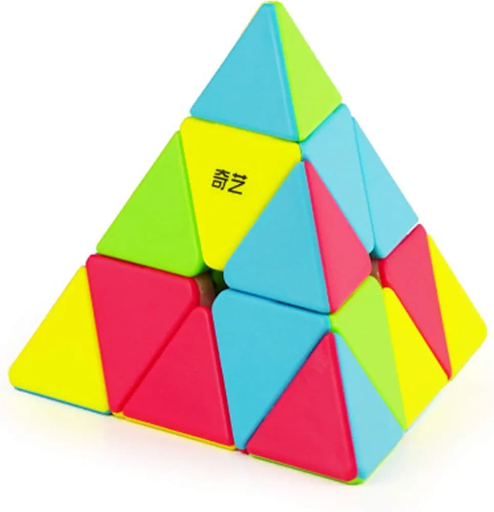 Rubik's Cube / Pyramid 3x Stickerless Puzzle Magic??Cube(CBE027)