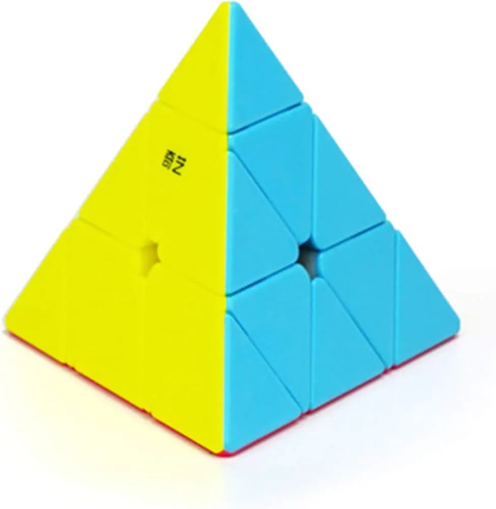 Rubik's Cube / Pyramid 3x Stickerless Puzzle Magic??Cube(CBE027)