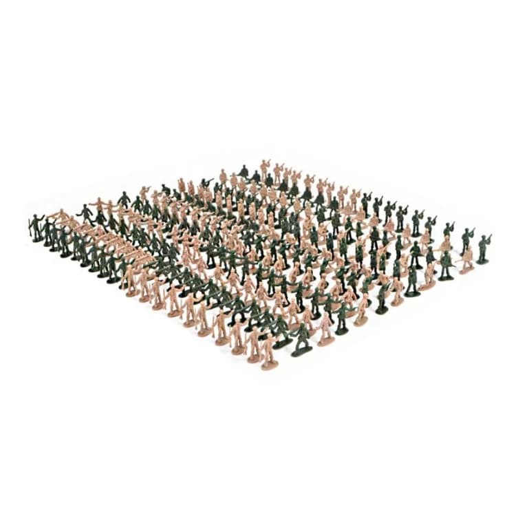 Army Combat Men Plastic Soldiers With Helicopter (TOY721)