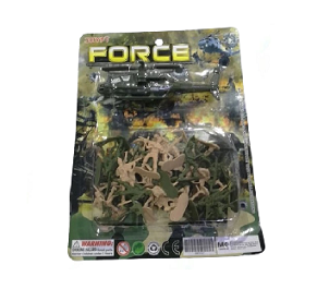 Army Combat Men Plastic Soldiers With Helicopter (TOY721)