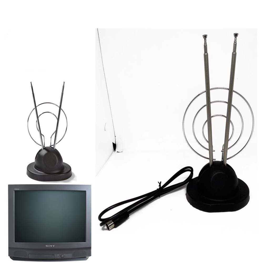Universal Indoor TV Antenna for VHF UHF (TOL066)