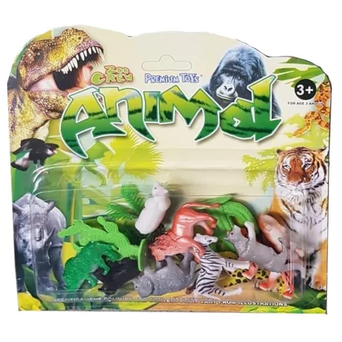 Zoo Crew Animal Set 12 (TOY733)