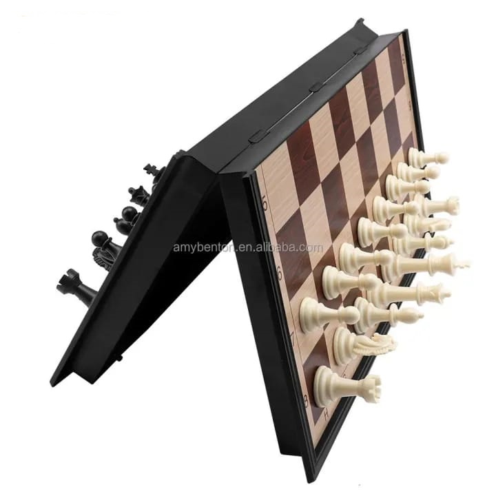 Brains Magnetic Chess Set with Foldable Chessboard Large (TOY768)