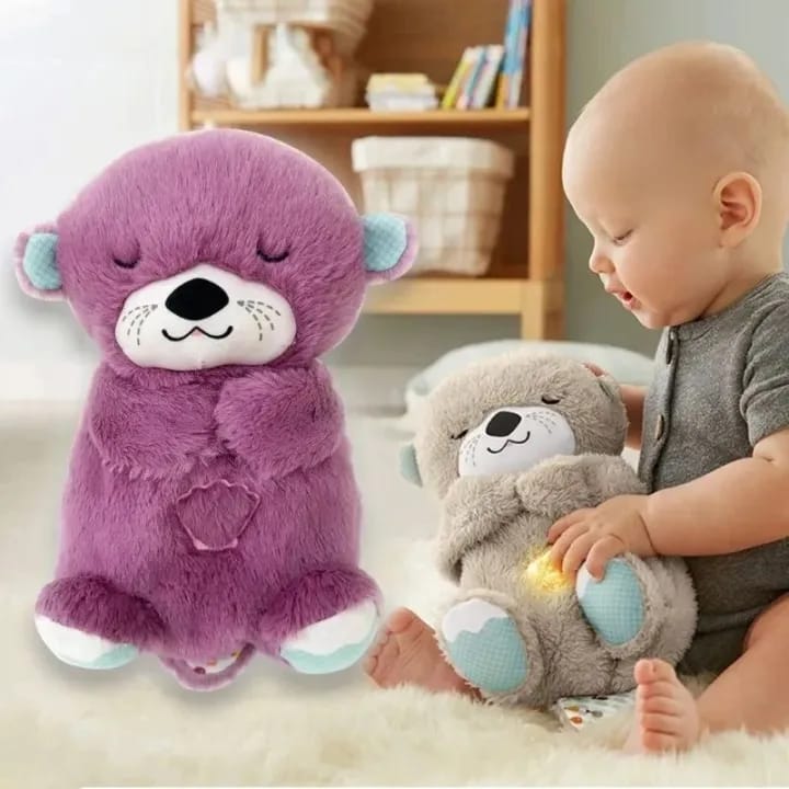 Breathing Teddy With Breathing Sounds Breathing??Outter(TOY759)