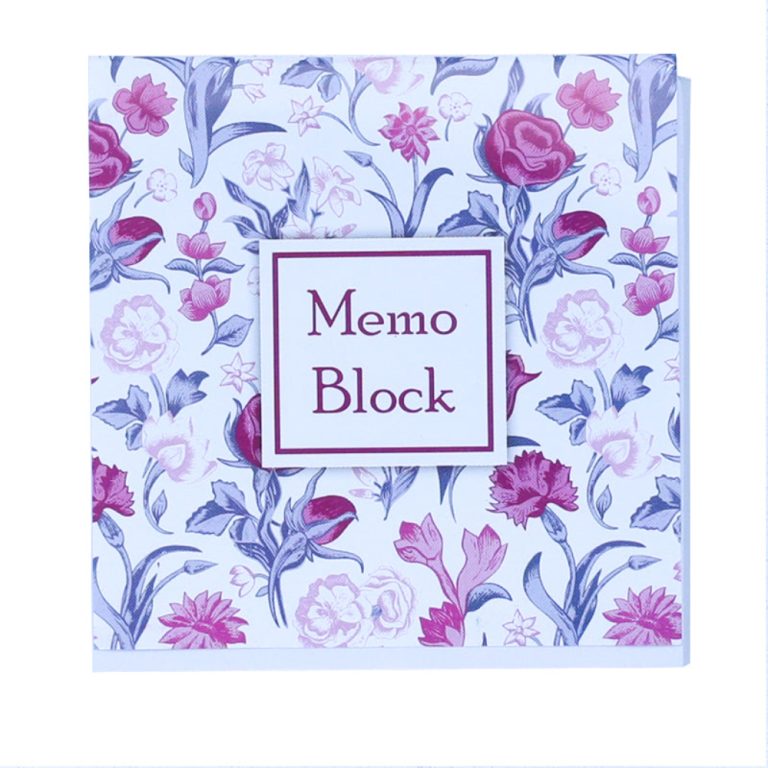 Pink And Purple Memo Block (BOK120)