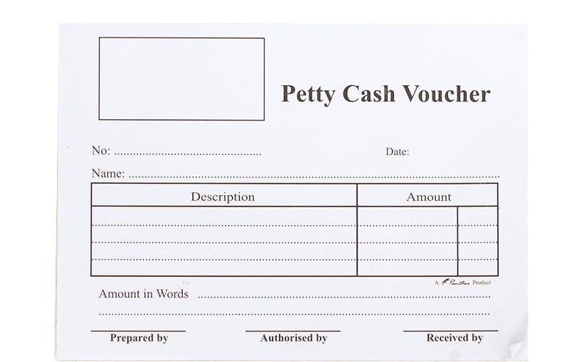 Petty Cash Voucher Pad 50L (1Pack-6Nos) (BOK134)
