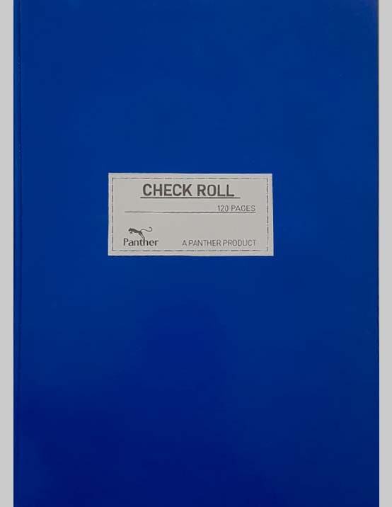 Check Roll Book 120pgs??A4 (BOK127)
