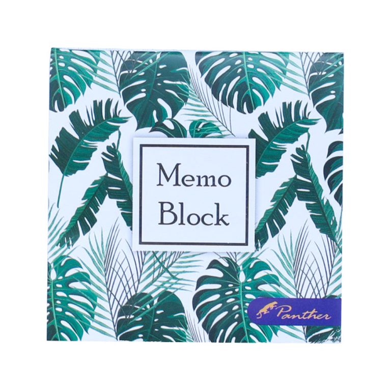 Tropical Leaves Memo Block (BOK121)
