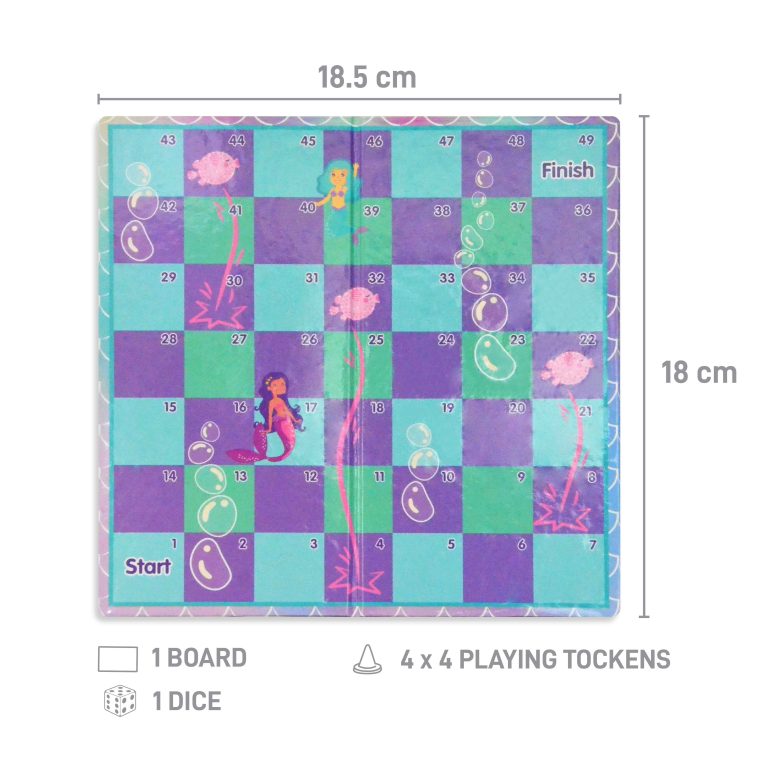 Ludo,Pufferfish and Bubbles 2 in-1 Board??Game (TOY801)