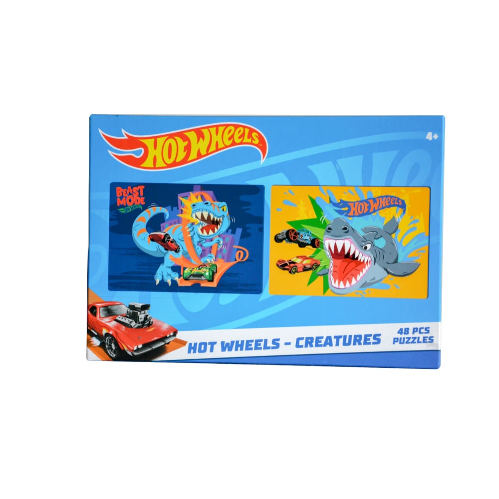 Hotwheels Creatures 48 Piece Puzzle (PUZ056)