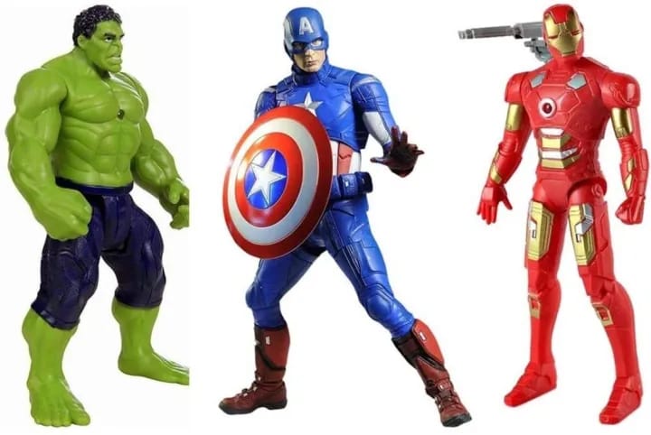 Avenger Action Figure Set Big Size Iron-man, Captain America and Hulk(TOY807)