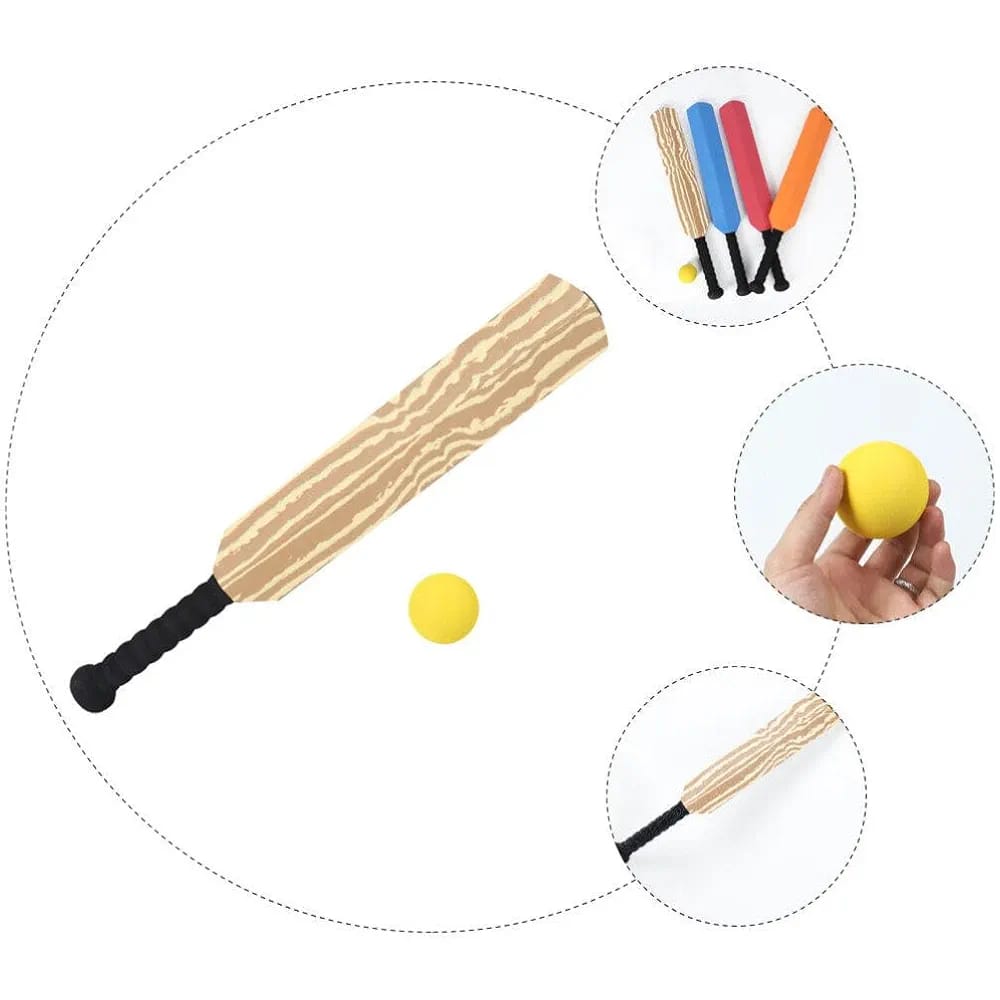 Junior Cricket Ball and A Bat Set for Kids (TOY806)