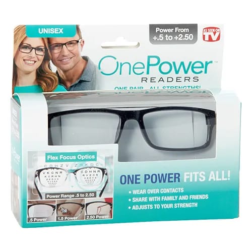 Universal One Power Flex Focus Clear Reading Glass(AAA036)
