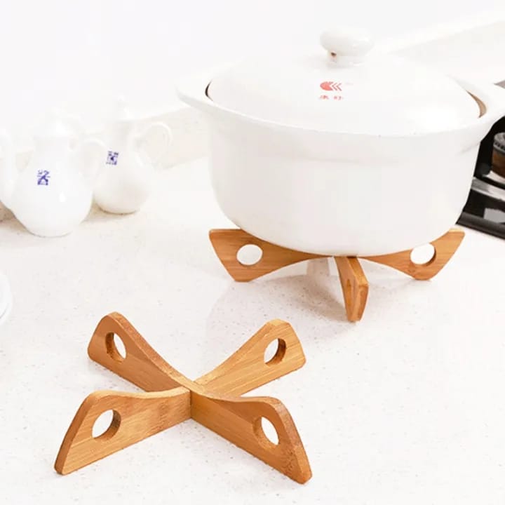 Cross Tray Holder Wooden Removable Table Mat(TMU049)