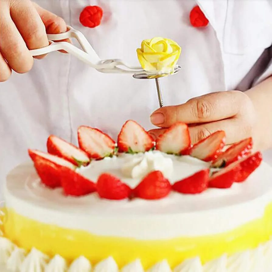 Plastic Cake Flower Lifter Scissors(CKE034)