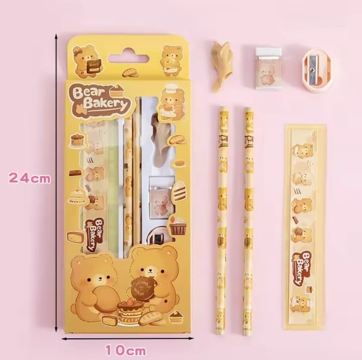 Creative Cartoon Stationery Set For Children