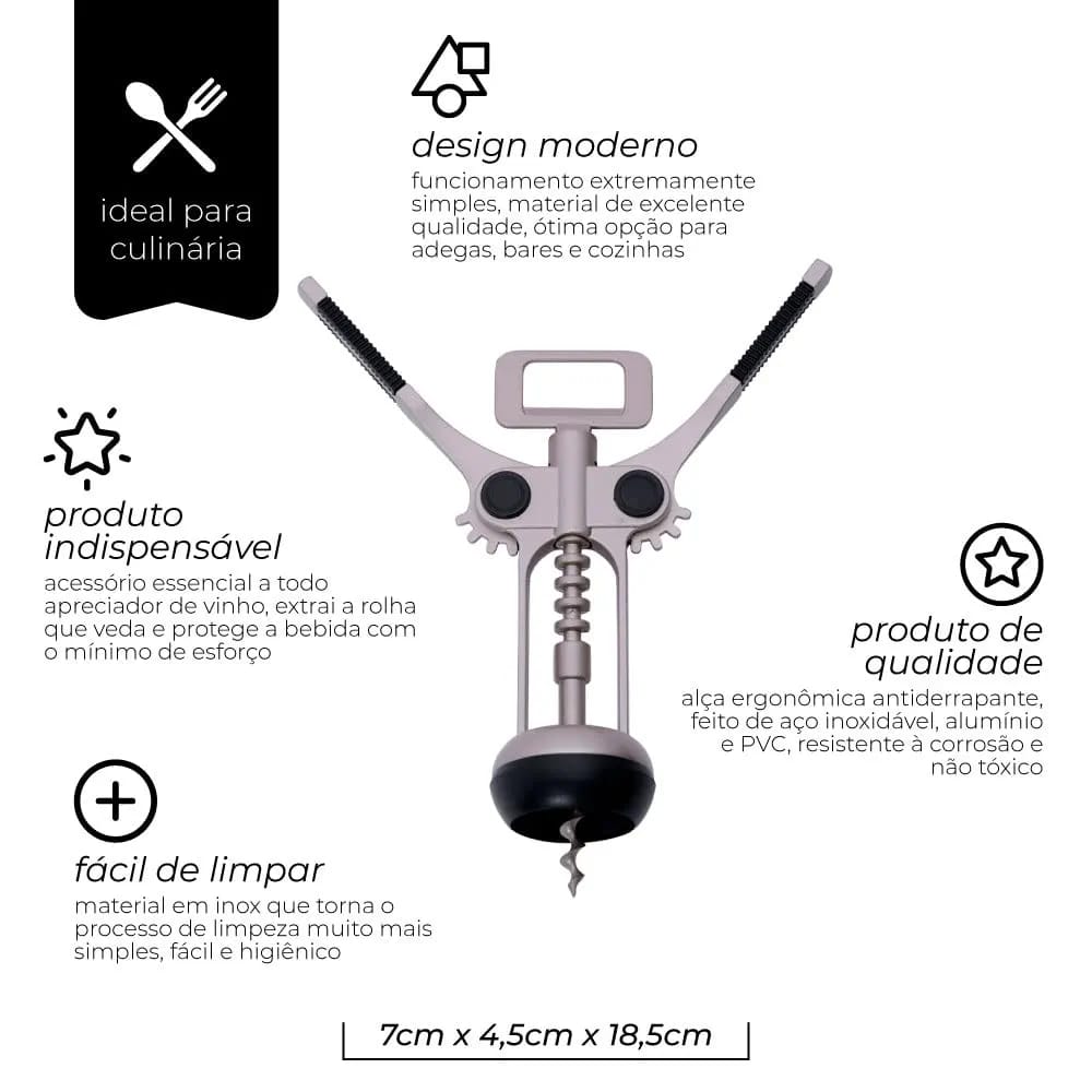 Winged Cork Screw with Bottle Opener(OTH604) Winged Cork Screw with Bottle Opener(OTH604)