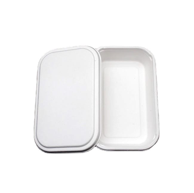  Bagasse Box w/lid-Rect 1000ml(CRI0023)
