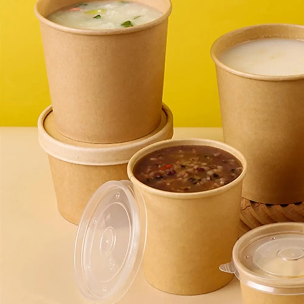 75ml Sauce Cup-Kraft w/PET Lid(CRI0030)
