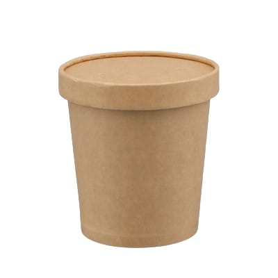 75ml Sauce Cup-Kraft w/Paper Lid(CRI0036)