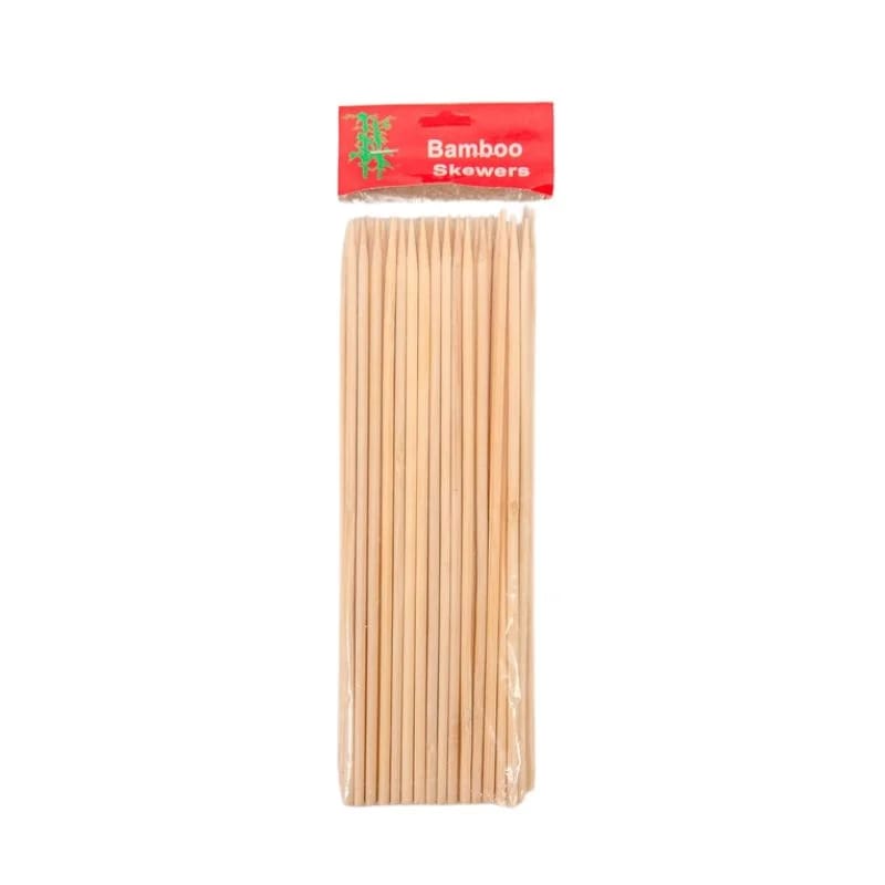 8 inch x 3mm Bamboo skewers (100Pcs Pack)(CRI0039)