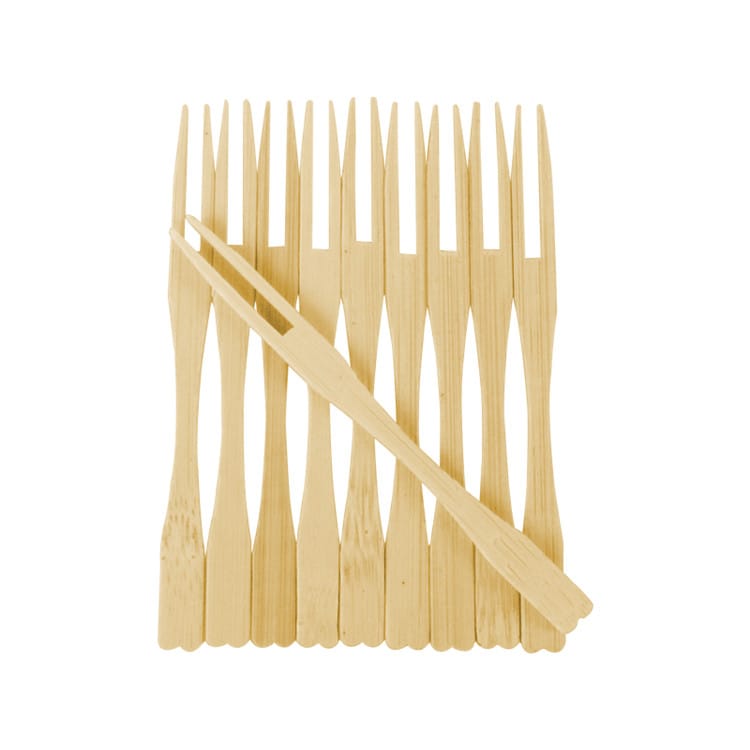 Wooden fruit fork (100pcs)(CRI0043)
