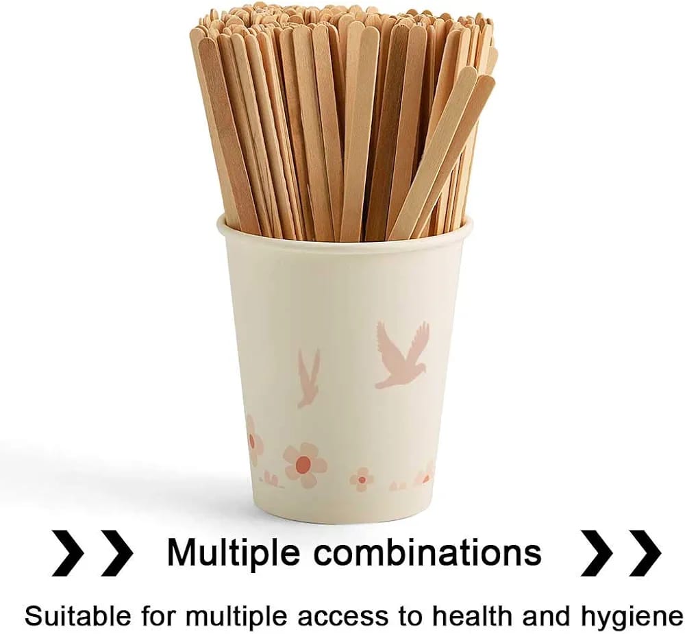 178mm Wooden Coffee Stirrer (100pcs pack)(CRI0045)