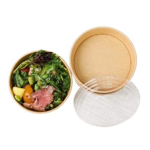750ml Kraft Bowl w/PP Lid(CRI-0058)