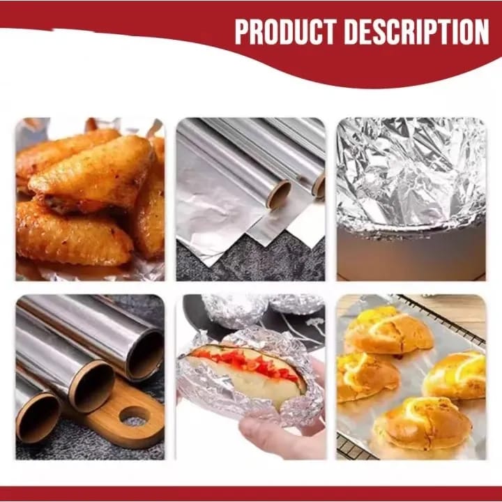 Aluminium Foil Rolls - 7.62m x 30cm(SP-0010)