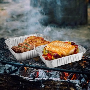 200ml Aluminum Foil Containers with Board Lids(SP-0020)