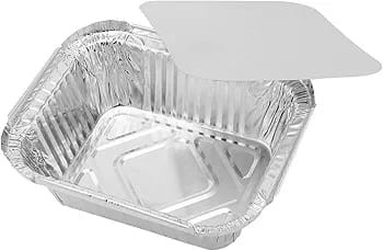 400ml Aluminum Foil Containers with Board Lids(SP-0021)